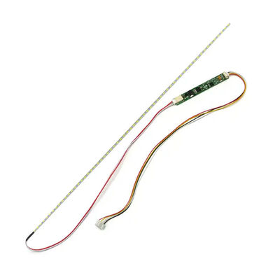 il computer portatile della striscia della lampadina di 9.6V LED ha condotto la striscia a 10,4 pollici - luminosità regolabile a 19 pollici