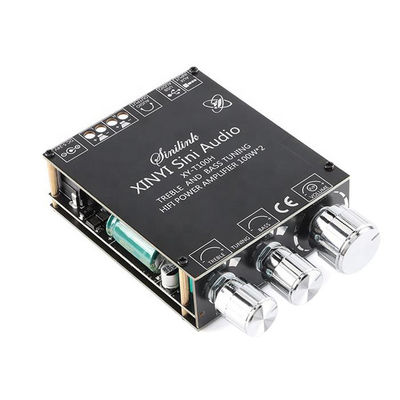XY-T100H Scheda amplificatore audio Bluetooth 5.0 100WX2 con controllo Sinilink-APP e alimentazione digitale stereo TPA3116D2