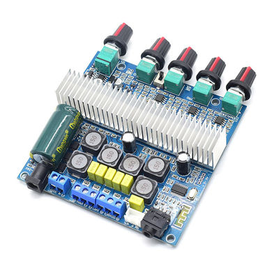 2.1 Amplificatore HiFi Bluetooth 5.0 Audio Board con uscita 2*50W+100W e alimentazione DC12~24V