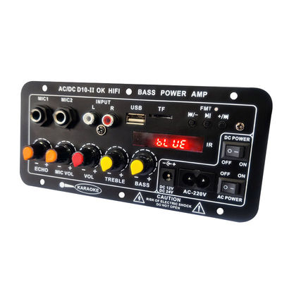 Modulo audio a scheda amplificatore 40W Bluetooth 5.0 doppio microfono per subwoofer e car audio