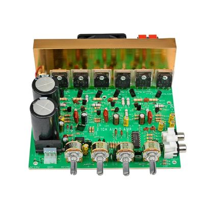 240W High Power Subwoofer Amplifier Board con doppio ingresso AC18-24V e uscita massima di 3*80W per home theater