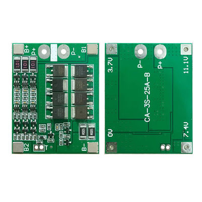 CA-3S-25A-B-T Li-Ion 18650 BMS PCM Battery Protection Board BMS PCM con equilibrio per Li-Ion Lipo Battery Cell Pack Module DIY