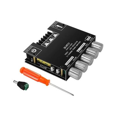 MT21 Amplificatore di potenza digitale HiFi 100W+2*50W 2.1 canale Subwoofer AUX 12/24V Audio Stereo 5.0 Amp MT21