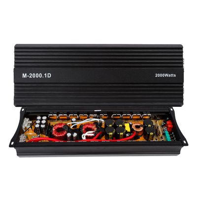 Amplificatore di potenza audio per auto da 12V 2000W di alta potenza 2000 Watt Subwoofer mono di classe D con crossover