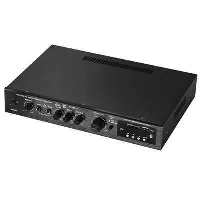 Amplificatore di potenza HIFI 5.1CH 120W*2+25W*3 con ingresso ottico coassiale, BT 5.0, Super Bass, per Home Theater, Karaoke, Feste