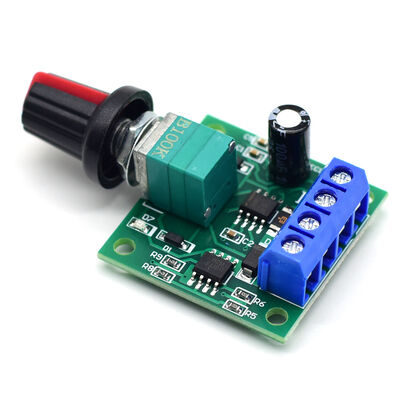 Regolatore di velocità per motore DC PWM 1.8V 3V 5V 6V 12V 2A Interruttore di regolazione 1803BK Parti e accessori per generatori