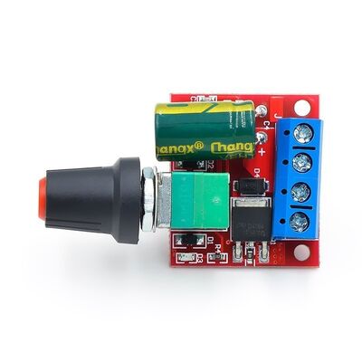 CA-555 Mini 5A PWM Max 90W Modulo Regolatore di Velocità Motore DC Interruttore di Controllo 3V-35V Moduli Schede Driver Motore Dimmer LED
